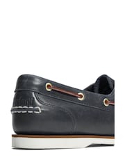 Timberland Blue Classic 2 Eye Boat Shoes - Image 10 of 10