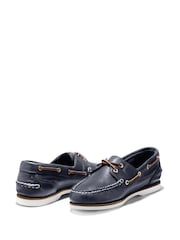 Timberland Blue Classic 2 Eye Boat Shoes - Image 5 of 10