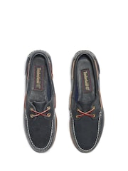Timberland Blue Classic 2 Eye Boat Shoes - Image 6 of 10