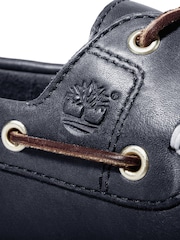 Timberland Blue Classic 2 Eye Boat Shoes - Image 9 of 10