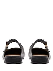 Черный - Ботинки со слигбеком Clarks Leather Sensa 15 - Изображение 5 из 7