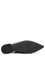 Черный - Ботинки со слигбеком Clarks Leather Sensa 15 - Изображение 6 из 7