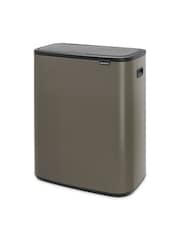 Brabantia Platinum Bo Touch Double 30L Bin - Image 1 of 6
