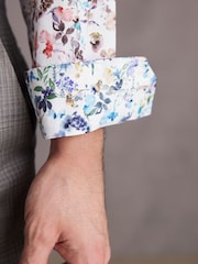 Pink Floral Signature Made With Italian Fabric Printed Shirt - Image 5 of 8
