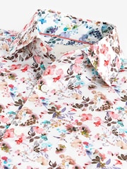 Pink Floral Signature Made With Italian Fabric Printed Shirt - Image 7 of 8