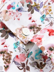 Pink Floral Signature Made With Italian Fabric Printed Shirt - Image 8 of 8