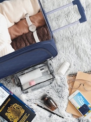 Flight Knight 56x45x25cm Easy Jet Overhead Soft Case Cabin Carry On Suitcase Hand Mono Canvas Luggage - Image 6 of 7