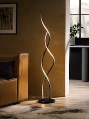 Black Callie LED Floor Lamp - Image 1 of 6