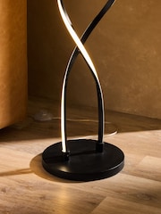 Black Callie LED Floor Lamp - Image 3 of 6