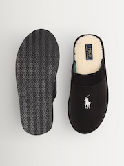Polo Ralph Lauren Black Klarence Slippers - Image 4 of 4