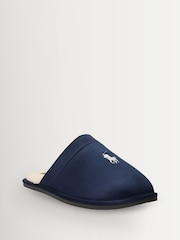 Polo Ralph Lauren Navy Klarence Slippers - Image 1 of 4