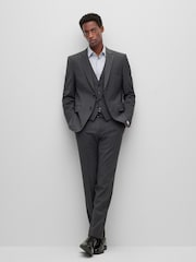 Grau - BOSS, BOSS, Slim-Fit-Anzugjacke - Bild 3 von 6