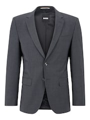 Grau - BOSS, BOSS, Slim-Fit-Anzugjacke - Bild 6 von 6