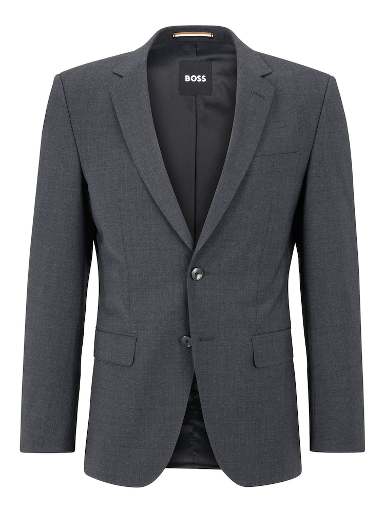Grau - BOSS, BOSS, Slim-Fit-Anzugjacke - Bild 6 von 6