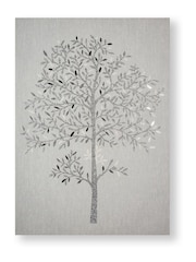 Art For The Home Grey Eternal Tree Canvas - Image 2 of 3