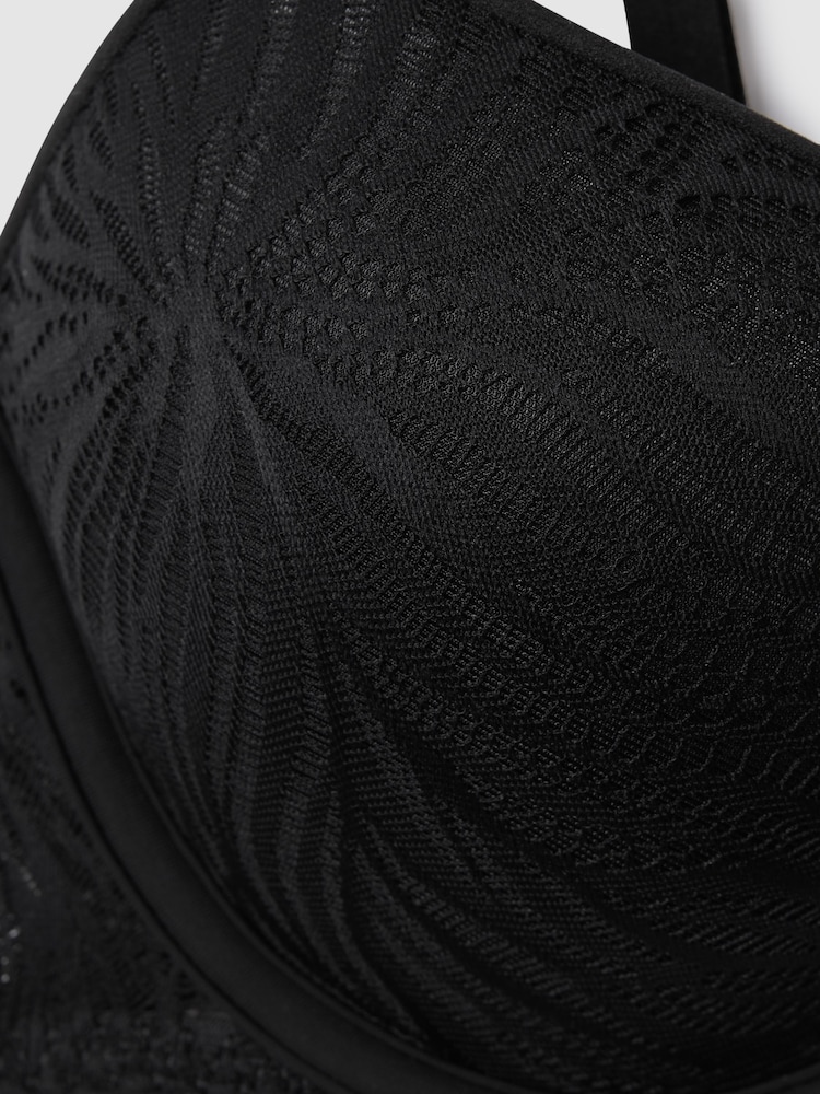Negro - Calvin Klein Underwear Microfibre Lace Bra - Imagen 5 de 5