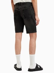 AllSaints Black 100% Cotton Switch Shorts - Image 2 of 6