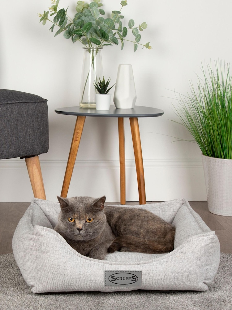Scruffs® Light Grey Medium Manhattan Box Bed - Image 1 of 3