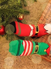 United Odd Socks Multi Santa Banta Christmas Santa Banta Socks - Image 4 of 4