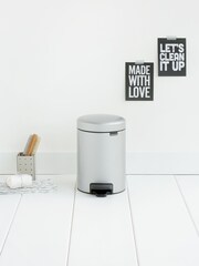 Brabantia Grey NewIcon 3L Pedal Bin - Image 2 of 6
