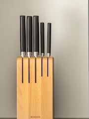 Brabantia Natural Profile Wooden Knife Block - Image 1 of 4