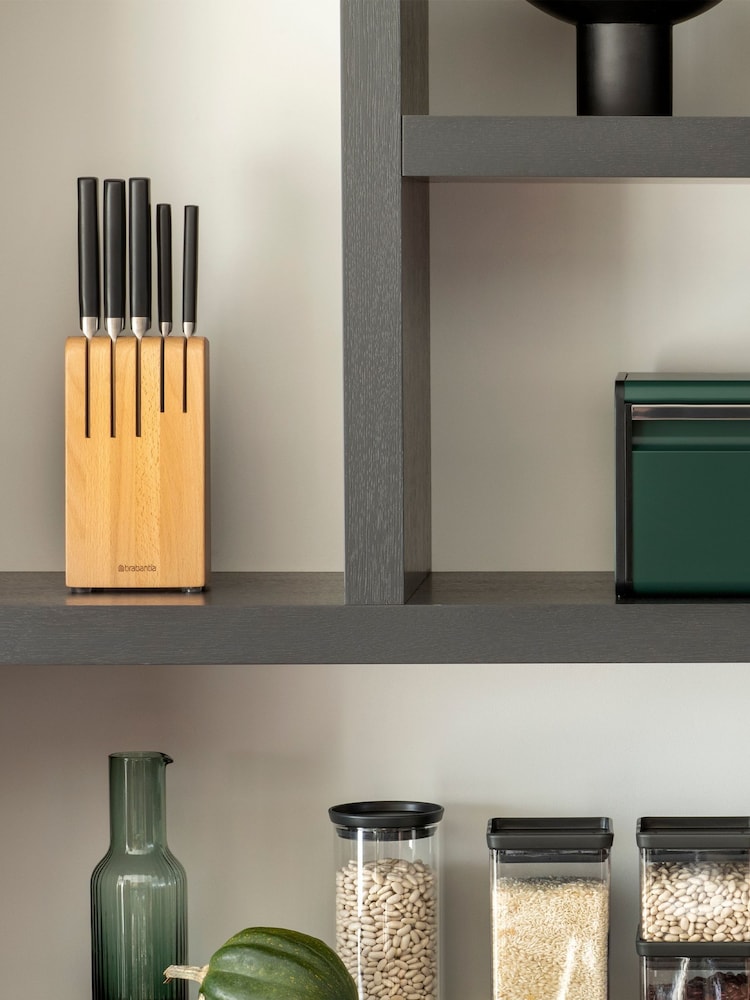 Brabantia Natural Profile Wooden Knife Block - Image 4 of 4