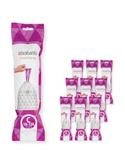 Brabantia White Perfect Fit Bags Code C 10-12L 200 Bin Bags - Image 1 of 3