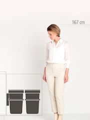 Brabantia Sort & Go Built In Bin 2 x 16L - Image 4 of 4
