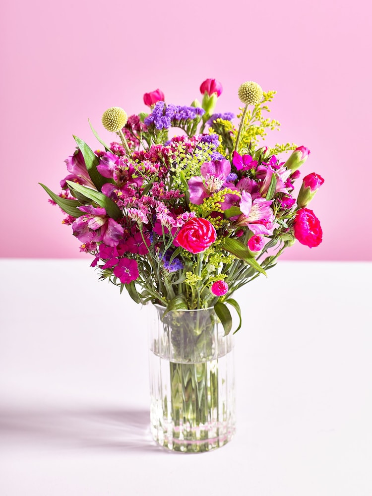 Bright Posy Letterbox Fresh Flower Bouquet - Image 1 of 5