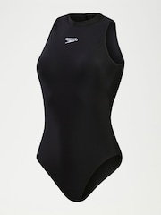 Speedo Black Womens Hydrasuit Swimsuit - Image 6 of 10