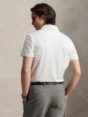 Ralph Lauren White RLX Airtech Pique Polo Shirt - Image 3 of 6