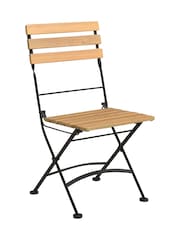 Cotswold Company Black Folding Garden Bistro Set - Image 3 of 5