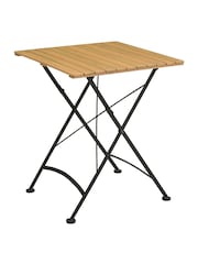 Cotswold Company Black Folding Garden Bistro Set - Image 4 of 5