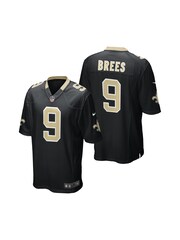 Nike Black NFL New Orleans Saints Home Game Jersey - Drew Brees - Image 1 of 1