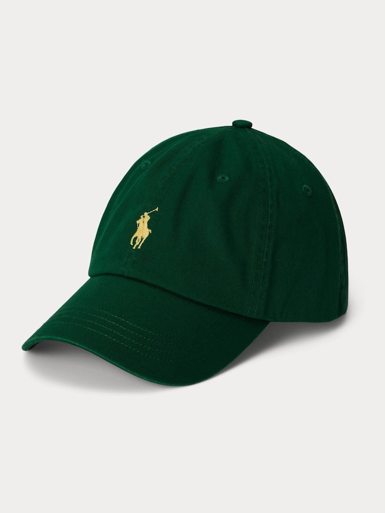 Polo Ralph Lauren Green Classic Cap - Image 1 of 3 Polo Ralph Lauren Green Classic Cap - Image 1 of 3