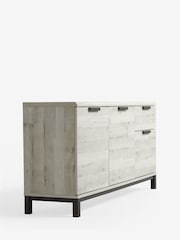 Grey Bronx Oak Effect Sideboard - Image 7 of 10