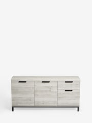 Grey Bronx Oak Effect Sideboard - Image 8 of 10
