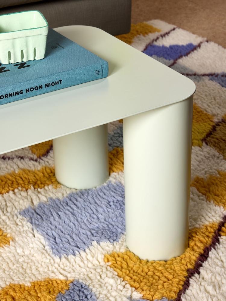 MADE.COM Green Otis Metal Coffee Table - Image 3 of 3
