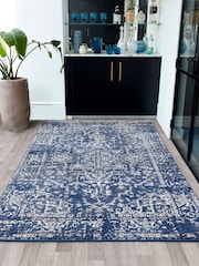 Asiatic Rugs Navy Nova Antique Rug - Image 1 of 5