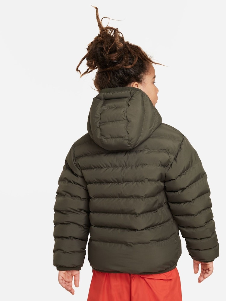 Nike Green Synthetic Fill Hooded Jacket - Image 2 of 6