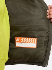 Nike Green Synthetic Fill Hooded Jacket - Image 6 of 6