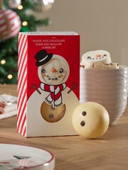 Christmas White Hot Chocolate Bomb and Mallow Topper - Image 1 of 4
