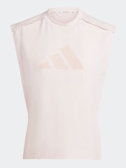 adidas Pink Power Big Logo Tank Top - Image 6 of 6