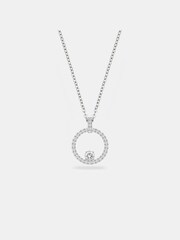 Swarovski Silver Creativity Circle Pierced Necklaces - Image 2 of 5