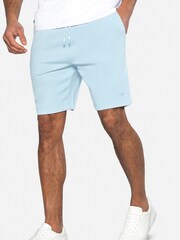 Threadbare Blue Bergamot Sweat Shorts - Image 1 of 4
