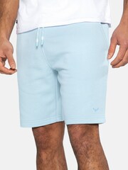 Threadbare Blue Bergamot Sweat Shorts - Image 4 of 4