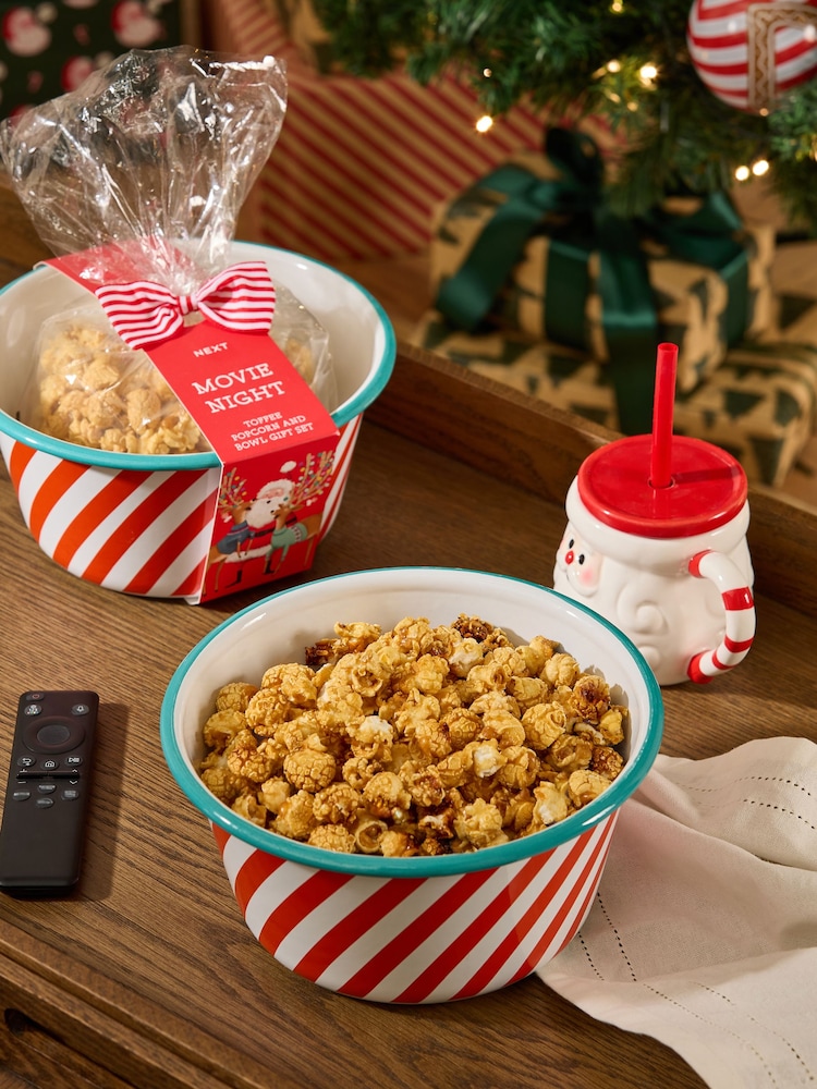 Christmas Toffee Popcorn Movie Night Gift Set - Image 1 of 5