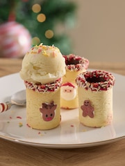 Christmas Santa and Friends Cookie Cups Set of 3 - Image 1 of 4