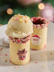 Christmas Santa and Friends Cookie Cups Set of 3 - Image 2 of 4