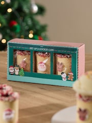 Christmas Santa and Friends Cookie Cups Set of 3 - Image 3 of 4